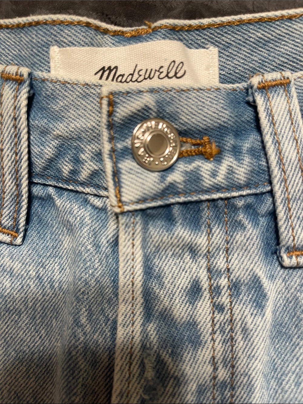 Madewell The Essex long Baggy Denim Shorts - Picture 8 of 10